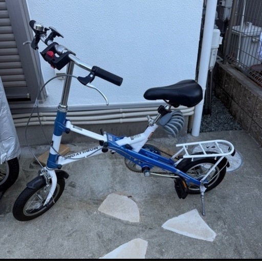 ☆格安☆【自転車折り畳み車 モバイリーワン MOBILLY ONE 12インチ ブルー