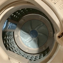 東芝 全自動洗濯機 AW-5G8（W）5.0kg 2020年製
の画像