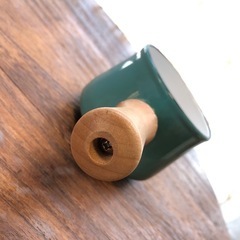 琺瑯ミルクパン木取手ターコイズ 水色ホーローの画像