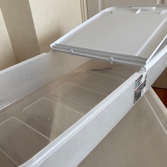 薄型　大型　収納ボックス　　ベッド下収納
の画像