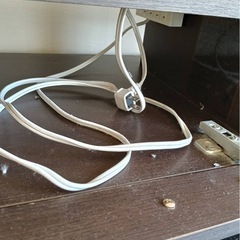 守谷市駅近く　TVテレビ台コンセント扉蓋つき収納 　物置き台としても活用の画像