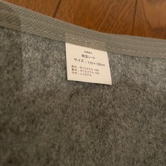 洗える　除湿シート　グレー　110×180センチ　セミダブルの画像