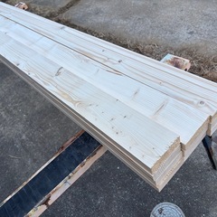 幅広木材【1枚350円】10枚限定　1900ミリ前後　ウッドデッキ　DIY　棚板　未使用の画像