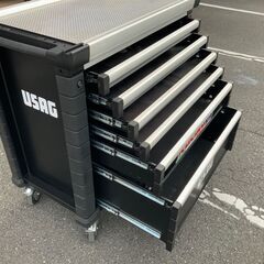 【エコツール豊田インター店】USAG/ウーザック 6段レーシングローラーキャビネット(BK) 519RS6/3NV【愛知県/豊田市/工具】の画像