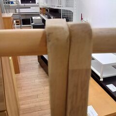 ★リユースのサカイつくば店★TK7665  ハンガーラック ナチュラル H150×D40×W74 クリーニング済みの画像