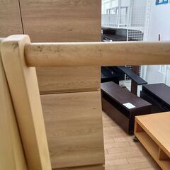 ★リユースのサカイつくば店★TK7665  ハンガーラック ナチュラル H150×D40×W74 クリーニング済みの画像