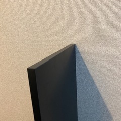 【無料】黒い化粧板・棚の画像