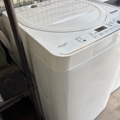 ●シャープ　5.5kg 全自動洗濯機●2021年製の画像