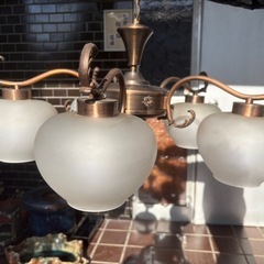 シャンデリア　レトロの画像