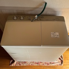 【決定】
二層式洗濯機の画像