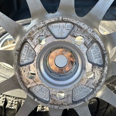 【注目!!】◆プリウスで使用◆ブリヂストン195/65R15◆スタッドレスバリ山売切りの画像