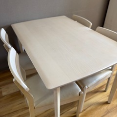 【1/25以降でお取引可能な方】 ダイニングセットの画像