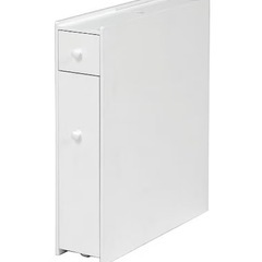 【未使用】ボン家具 トイレ収納 トイレラック、収納、薄型、引き出...