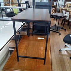 ★リユースのサカイつくば店★TK7667  デスク ブラウン H75×D48×W95 クリーニング済みの画像