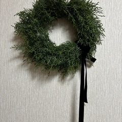 クリスマスリースの画像