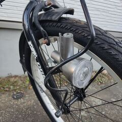 子供用自転車 22インチ カーキ 6変速ギアありの画像