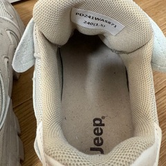 【2025/12/31まで】Jeep ダッドスニーカー　24センチの画像