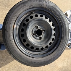 ホンダフィット中古スチールホイールの画像