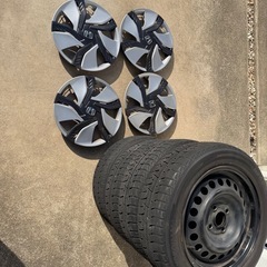 ホンダフィット中古スチールホイールの画像