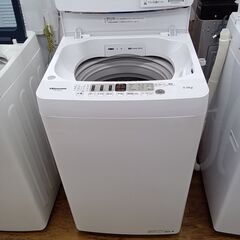 ★リユースのサカイ水戸店★ Hisense 洗濯機 5kg 22年製 動作確認／クリーニング済み MT6687の画像