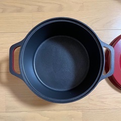 鍋 無加水鍋 少量の水分で調理が可能24cm IH/ガス火対応 COTOCO MKSN-S24 ビーツレッドの画像
