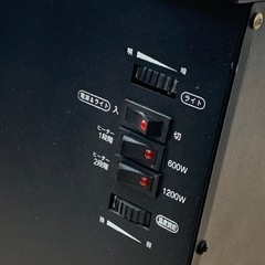 美原店 ニトリ 暖炉ヒーター NTL1200K14 2014年製 温度調節可　動作確認済み の画像