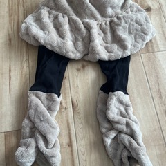 cest geant✨レギンス付きスカート✨ふわふわモフモフファー✨の画像