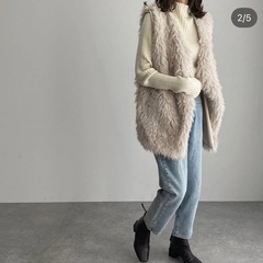 laulea エコ ファーベスト ベージュの画像