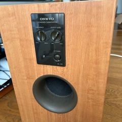 スピーカー　ONKYOの画像