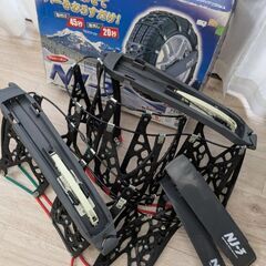 タイヤチェーン★脱着簡単！被せてレバーを下ろすだけ★美品の画像