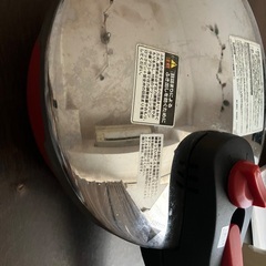 ドウシシャ　圧力鍋26センチ　赤が可愛いの画像