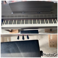 お薦め品‼️木製鍵盤‼️良品‼️BlueToothAudio搭載‼️ヤマハ電子ピアノ クラビノーバCLP-645DW 2018年の画像