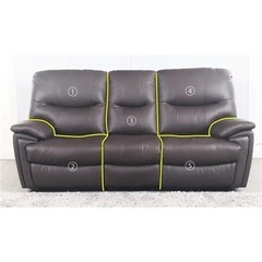 【17日まで限定】ヤマダオリジナル　電動リクライニングソファの画像