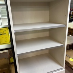 【ジャングル深井店】★収納棚 ホワイト  収納家具 簡易クリーニング済 堺市（中区 堺区 東区 西区 南区 北区）和泉市 河内長野市 富田林市 松原市 狭山市 深井 【FU3090】の画像
