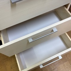 【ジャングル深井店】★収納棚 ホワイト  収納家具 簡易クリーニング済 堺市（中区 堺区 東区 西区 南区 北区）和泉市 河内長野市 富田林市 松原市 狭山市 深井 【FU3090】の画像