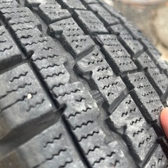 145/80R12　タイヤ付きホイールセットの画像