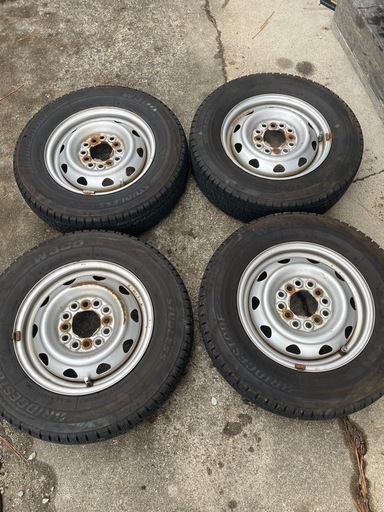 145/80R12　タイヤ付きホイールセット