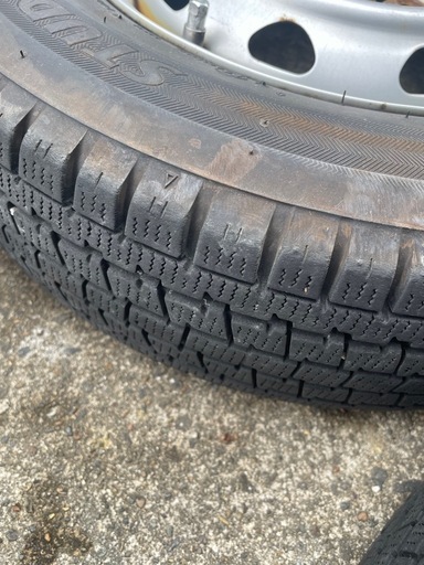 145/80R12　タイヤ付きホイールセット