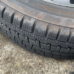 145/80R12　タイヤ付きホイールセットの画像