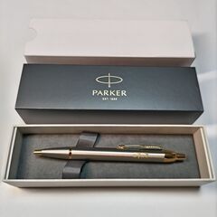 ★パーカー・Parker・ ボールペン ・シルバー/ゴールド・ダイドー記念品・新品★の画像