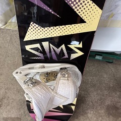 スノーボード　ＳＩＭＳの画像