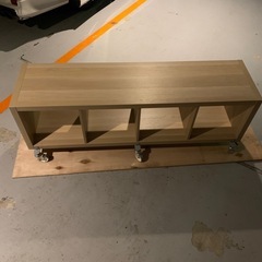 地域限定　直接お届け　IKEA KALLAX カラックス キャスター付の画像