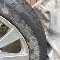 レクサス　LS460 純正ホイール　スタッドレス付きの画像