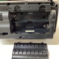 万代店 ソニー　ラジカセ　CFM-10 AM/FMラジオ　99年製の画像