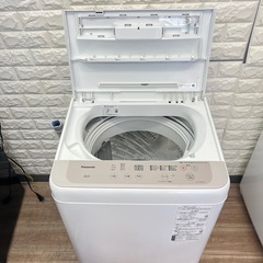 ①配送設置0円で🆗人気のPanasonic洗濯機6.0kg✨✨の画像