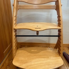 大和屋 ヤマトヤ スリムチェア  ベビーチェア　机なし　の画像