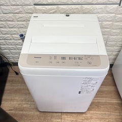 ①配送設置0円で🆗人気のPanasonic洗濯機6.0kg✨✨の画像