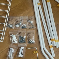 ニトリ/洗濯機ラック/組立式の画像