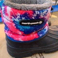 17-18センチ　スノーブーツの画像