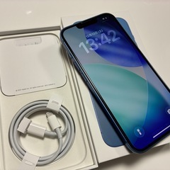 【お取引中
】iPhone13  256GB 傷無し美品 24時間限定出品の画像